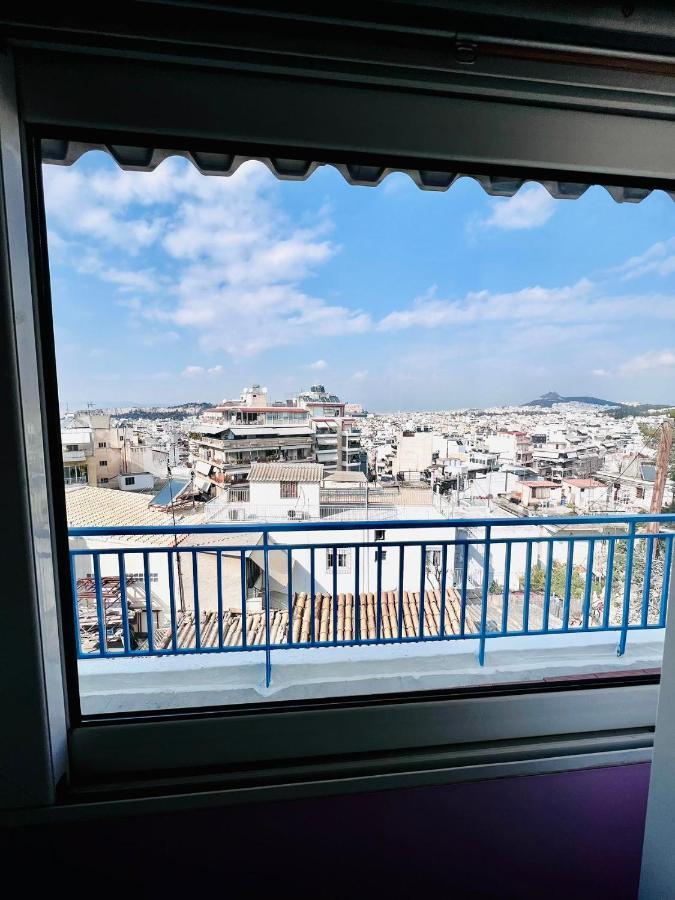 Sky Inn With Great Location Wonderful Acropolis View In Neos Kosmos Athen Eksteriør bilde