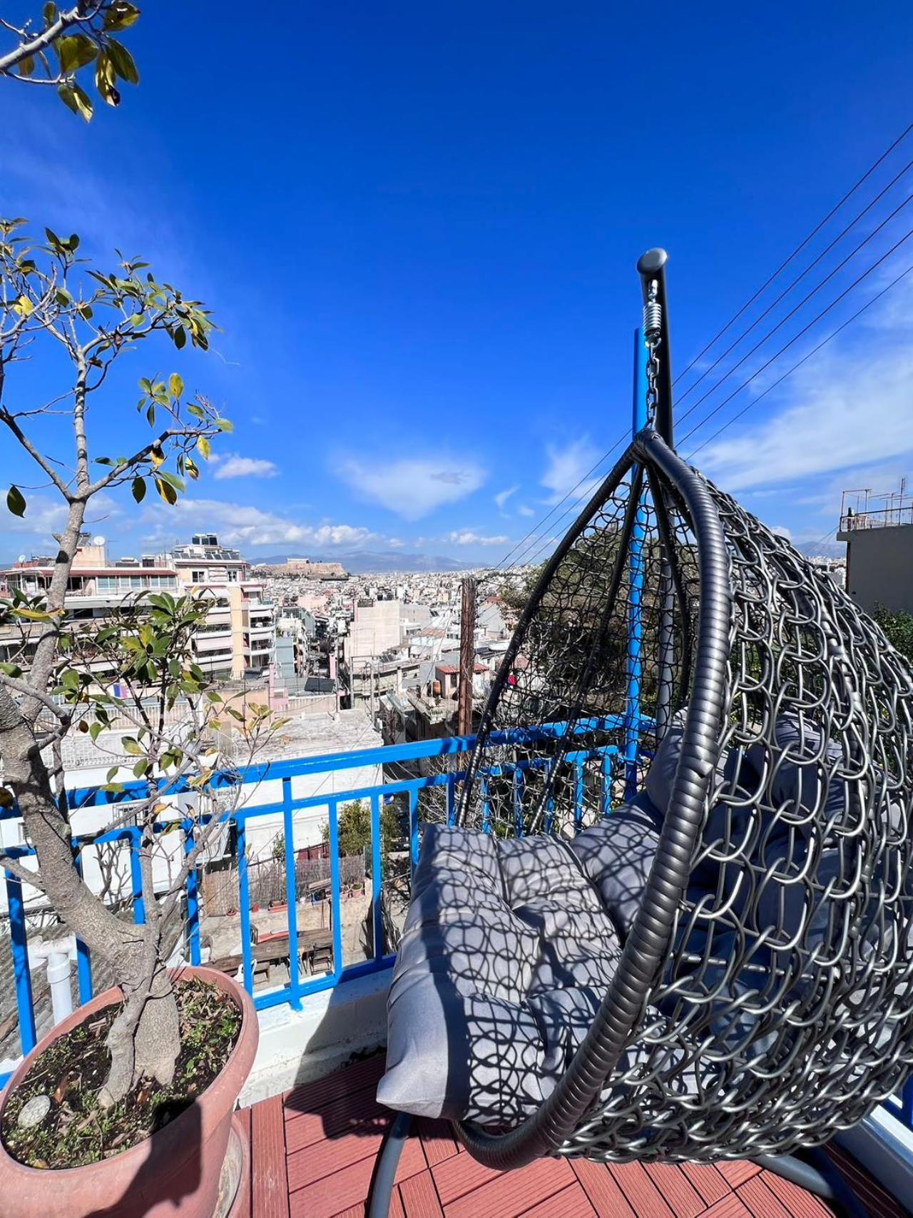 Sky Inn With Great Location Wonderful Acropolis View In Neos Kosmos Athen Eksteriør bilde
